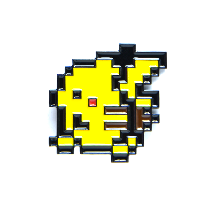 Pin Metalico Pikachu Pixel - Pokemon