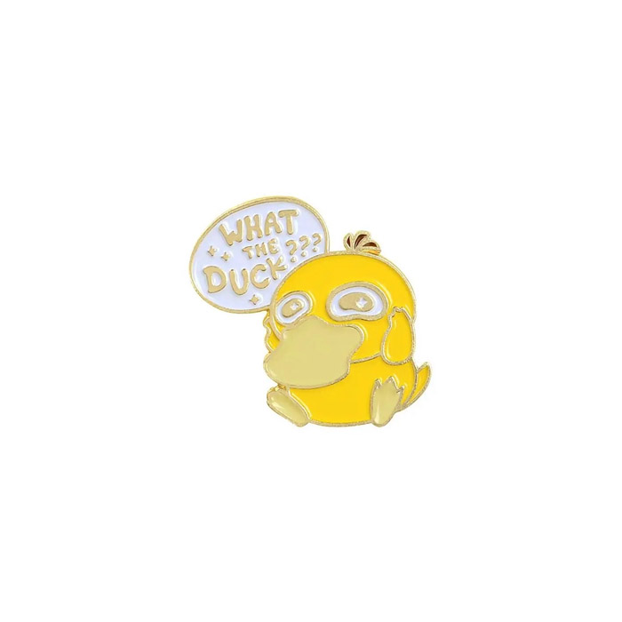 Pin Metalico Psyduck what the duck - Pokemon