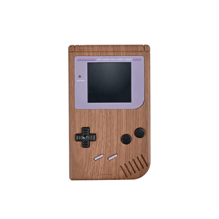 Consola DMG Mod Retroiluminada IPS Carcasa Madera - Game Boy