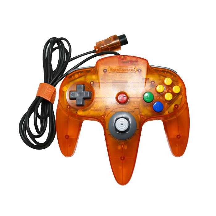 Controles Funtastic Fire Orange - Nintendo 64