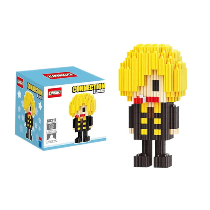 Figura Armable Bloque Diseño Sanji Vinsmoke - One Piece