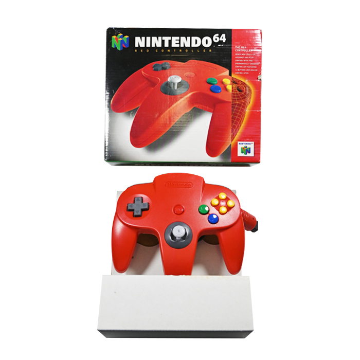 Control - Rojo en caja americano - Nintendo 64