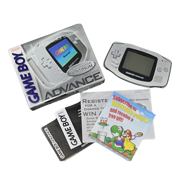 Consola Platinum Americana - En caja  - Game Boy Advance