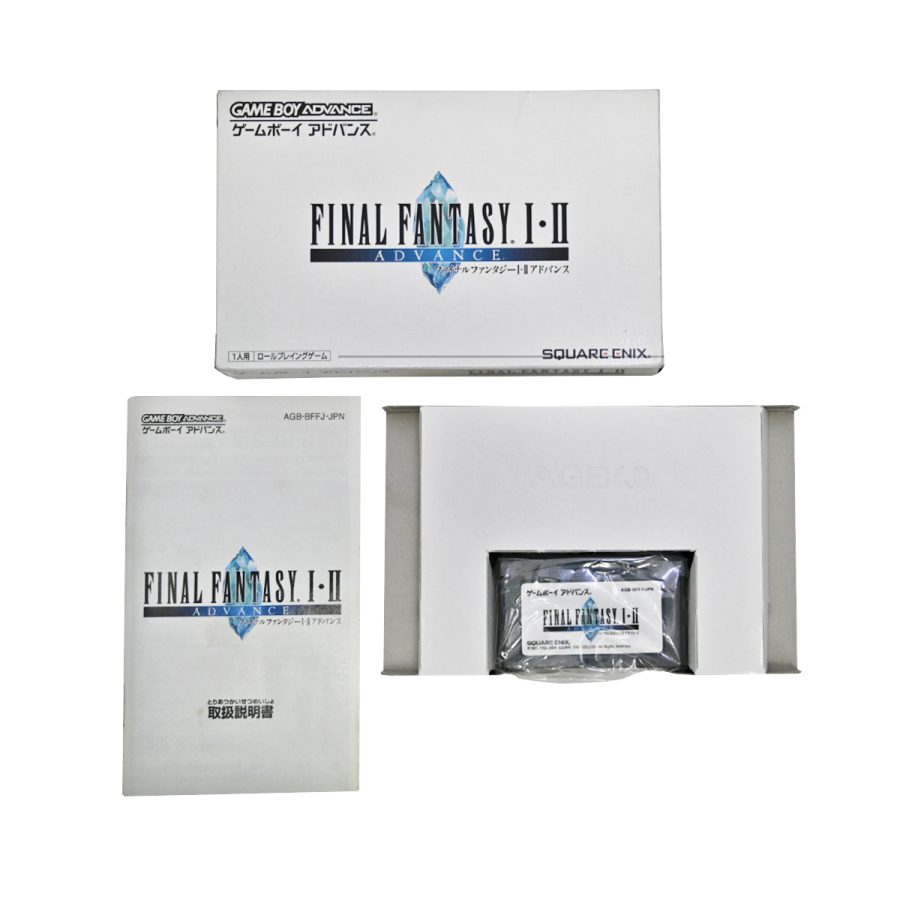 Final Fantasy 1 & 2 Japones - Game Boy Advance