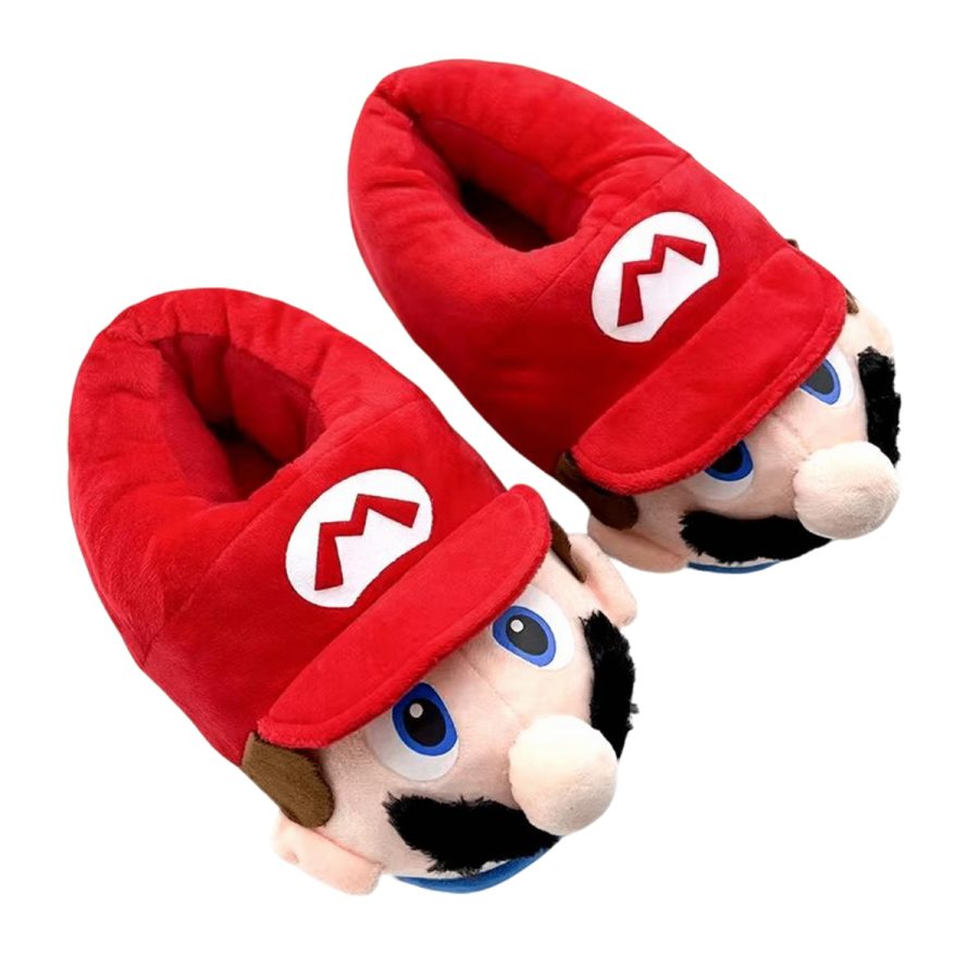 Pantuflas Cerradas Mario Bros