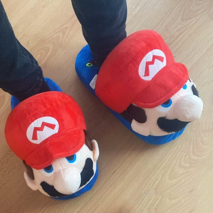 Pantuflas Abiertas Mario Bros